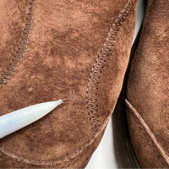 Dansko Eartha Suede Leather Slip‎ On Clog Comfort Shoes Size 37 Brown 6.5-7 - Picture 11 of 11